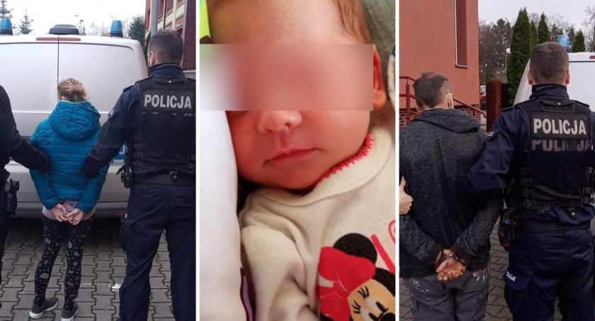 Według prokuratury, 1,5-miesięczna Zuzia ze Złotowa zginęła z ręki rodziców (Fot. KPP Złotów/Facebook)