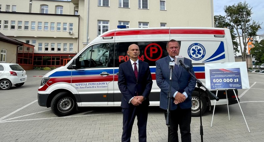 Konferencja prasowa Krzysztofa Czarneckiego i Mirosława Szymajdy (Fot. FB Krzysztof Czarnecki)