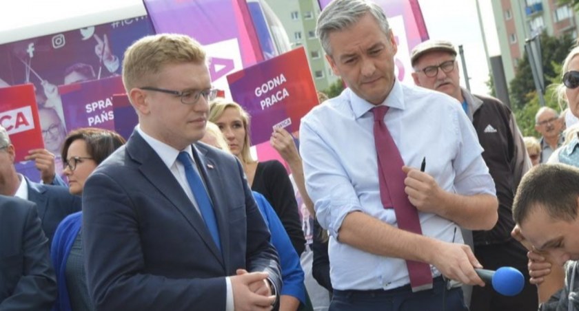Dariusz Standerski i Robert Biedroń (fot. archiwum)