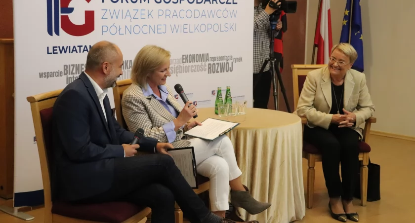 Henryka Bochniarz w miniony czwartek gościła w Czarnkowie