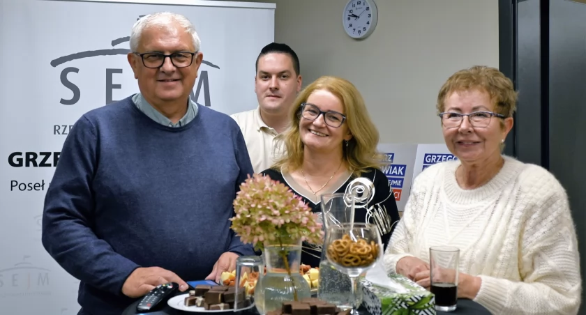 Wieczór wyborczy w biurze Grzegorza Piechowiaka (fot. Agnieszka Świderska)