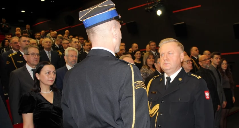 Komendant Maciej Kubacki z końcem roku odszedł ze służby (Fot. KP PSP Czarnków)