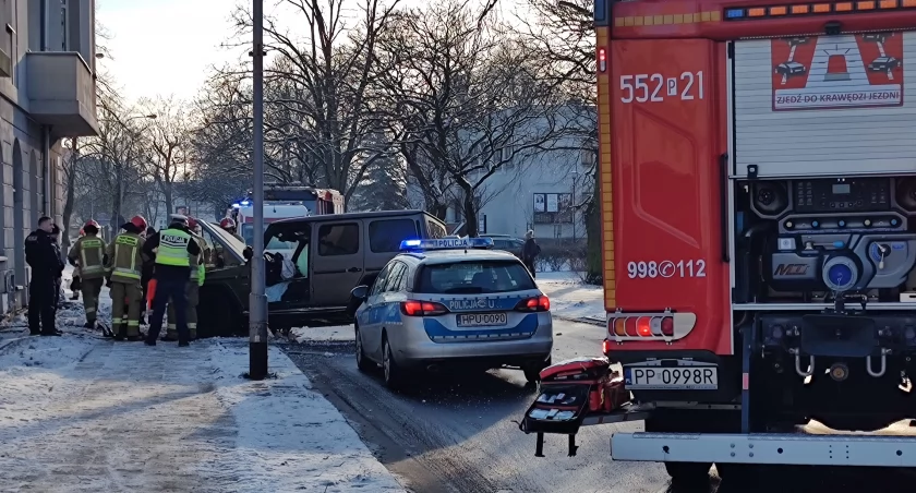 Do wypadku doszło na ulicy Browarnej (Fot. Agnieszka Świderska)