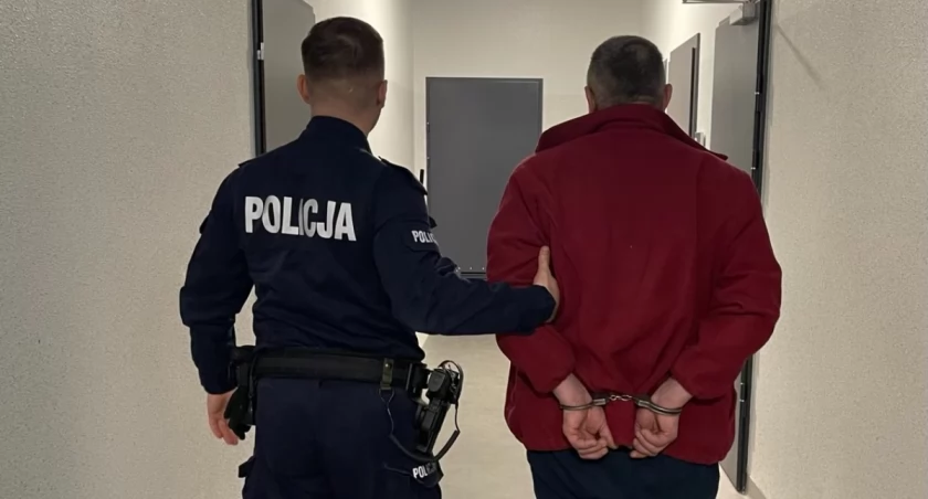 55-letni mieszkaniec gminy Słupsk najbliższe trzy miesiące spędzi w areszcie (Fot. KPP Piła)