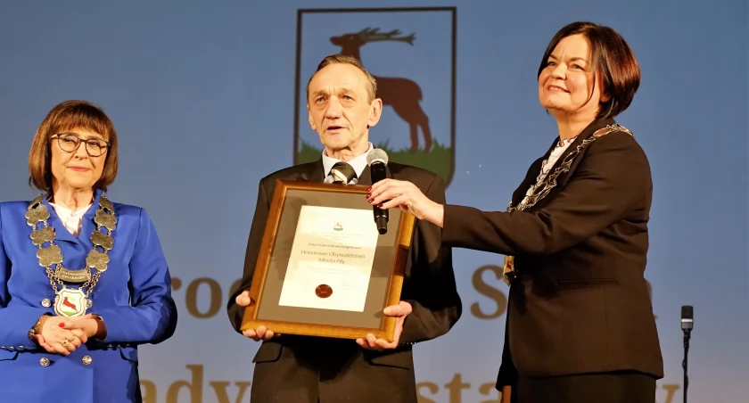 Franciszek Langner, Honorowy Obywatel Miasta Piły (Fot. Agnieszka Świderska)