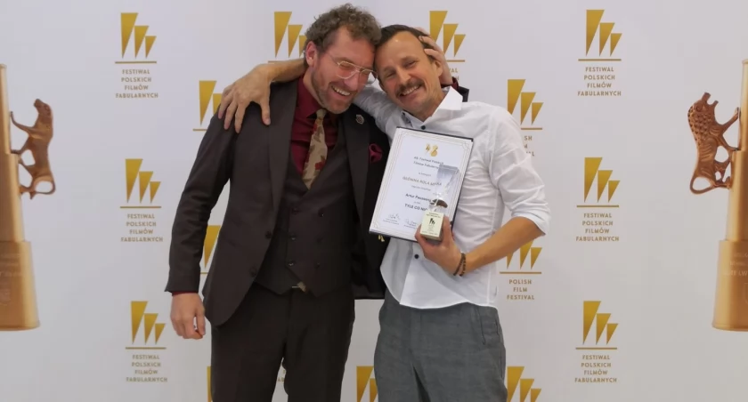 Fot. Robert Gulaczyk i Artur Paczesny na festiwalu w Gdyni (Fot. Mat. prasowe)