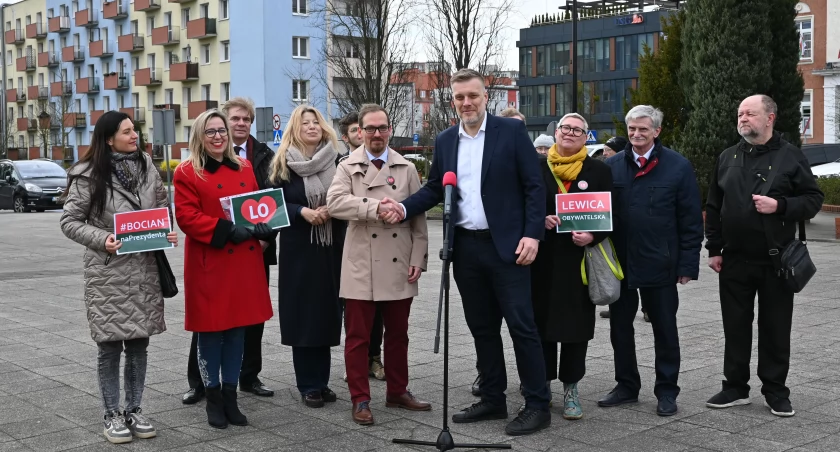 Adrian Zandberg, lider Lewicy Razem, osobiście zachęcał do oddania głosu na Kamila Bociana, kandydata Lewicy Obywatelskiej na fotel prezydenta