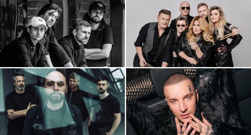Scream Inc., Bajm, The Cuts i  Smolasty w ten weekend na żywo w Pile (Fot. Mat. prasowe)