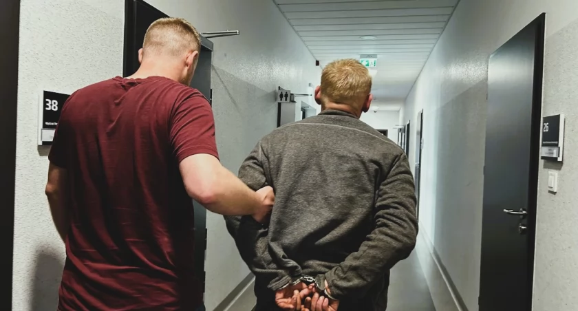 Decyzją sądu 48-letni pilanin trafił za kratki (Fot. KPP Piła)