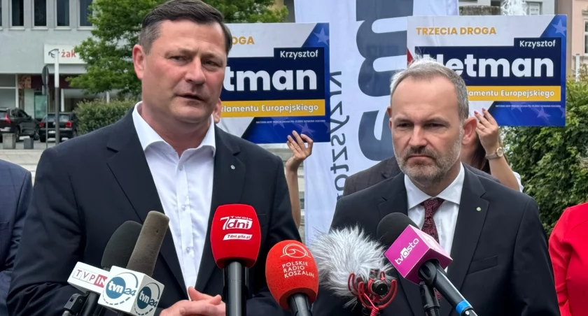 Krzysztof Paszyk i Krszysztof Hetman /fot. PiłaOnline