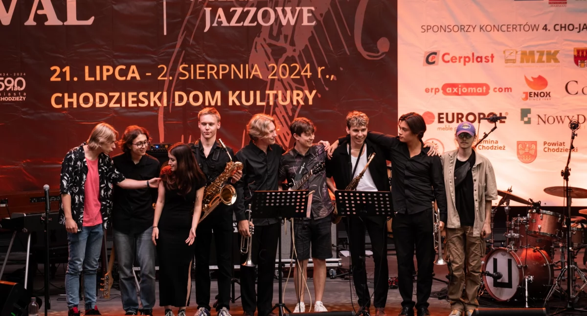 Koncert uczestników Cho-Jazz 2024 (Fot. Chodzieski Dom Kultury)