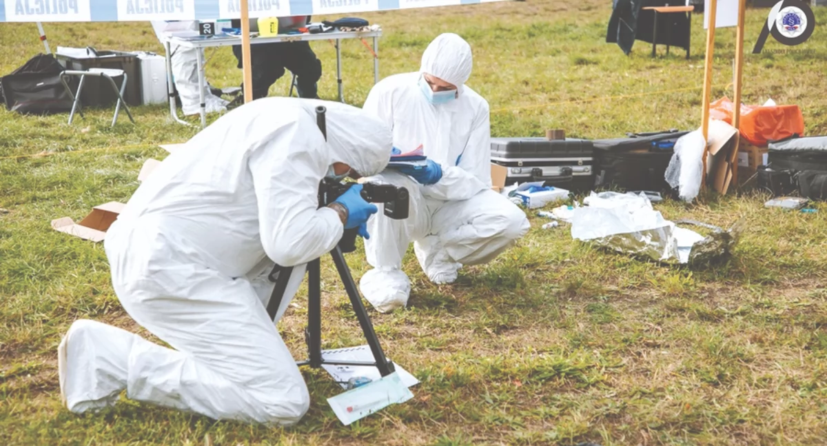 Szkoła Policji w Pile była gospodarzem VII Ogólnopolskiego Konkursu „Policjant Służby Kryminalnej Roku 2024” (Fot. Szkoła Policji w Pile)