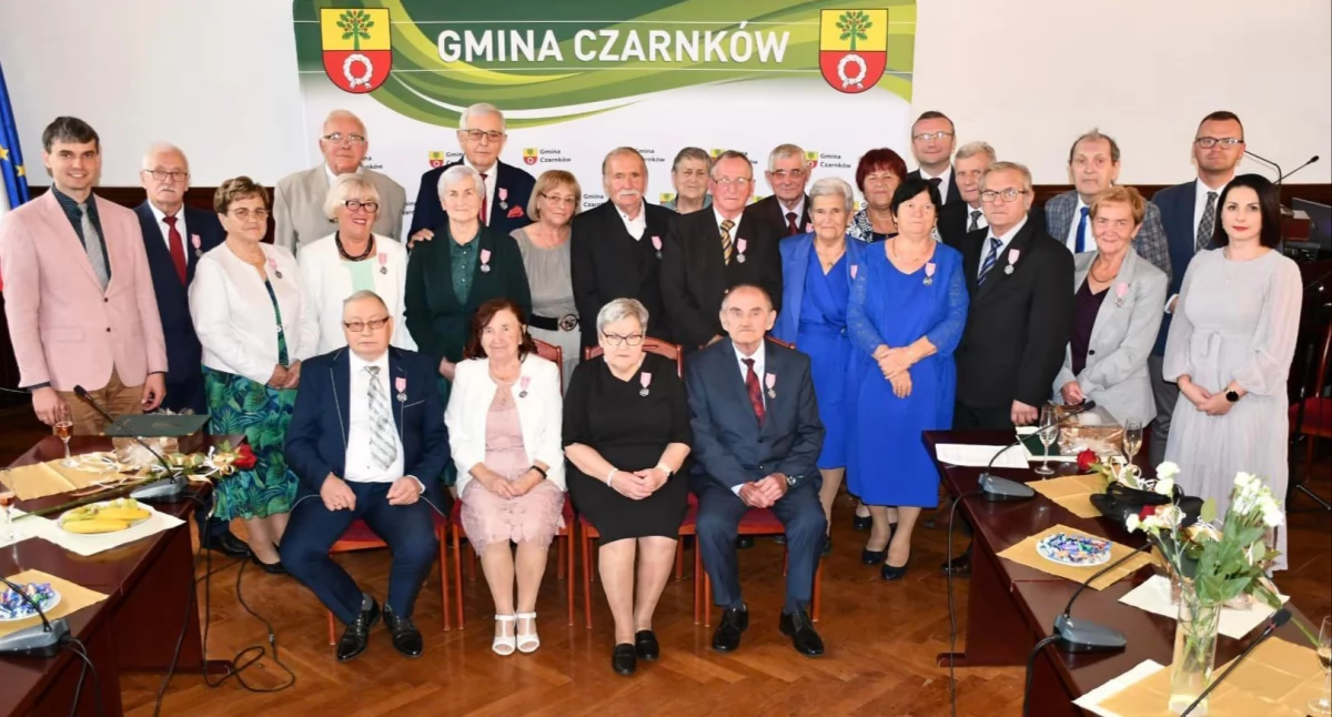 Jubileusz Złotych Godów w Urzędzie Gminy Czarnków (Fot. UG Czarnków)