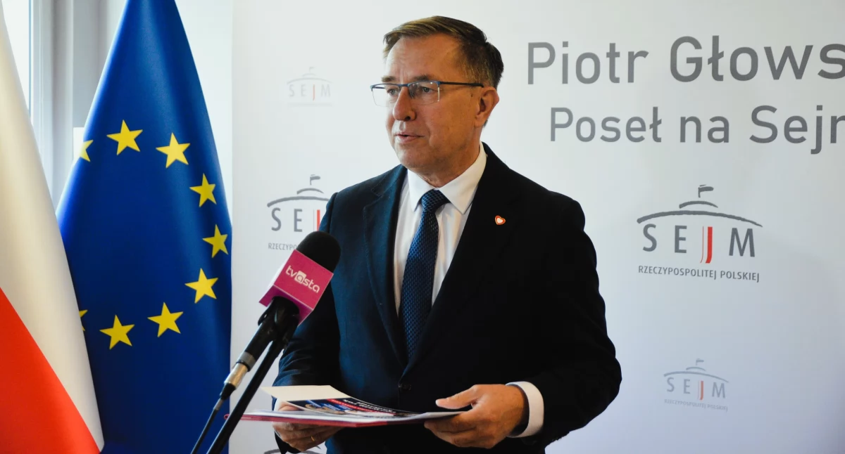 Poseł Piotr Głowski podsumował rok pracy w Sejmie (Fot. Agnieszka Świderska)
