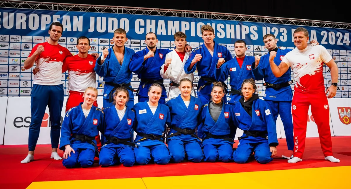 Polska reprezentacja na Mistrzostwach Europy Judo U-23 (Fot. PJ)