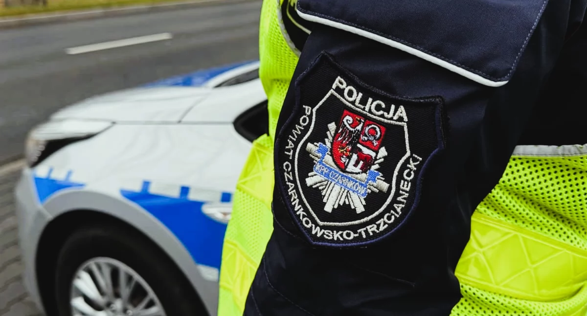 43-letni kierowca został zatrzymany podczas rutynowej kontroli drogowej (Fot. KPP Czarnków)