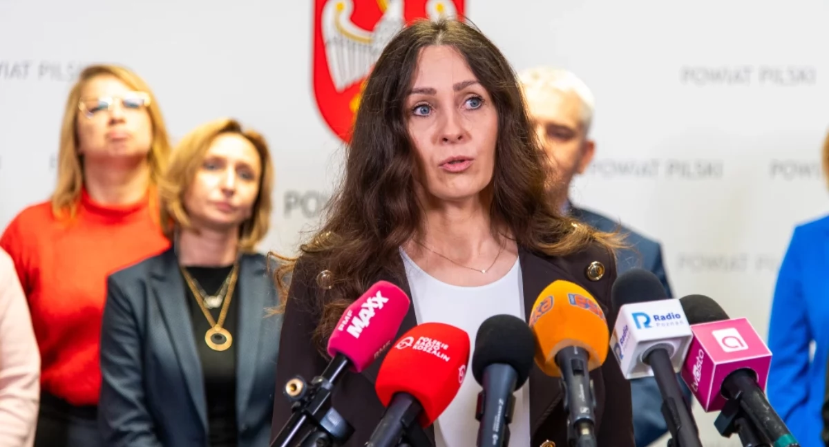  Dominika Wróbel, pedagog i psycholog w Zespole Szkół przy Teatralnej w Pile (Fot. Starostwo Powiatowe w Pile)