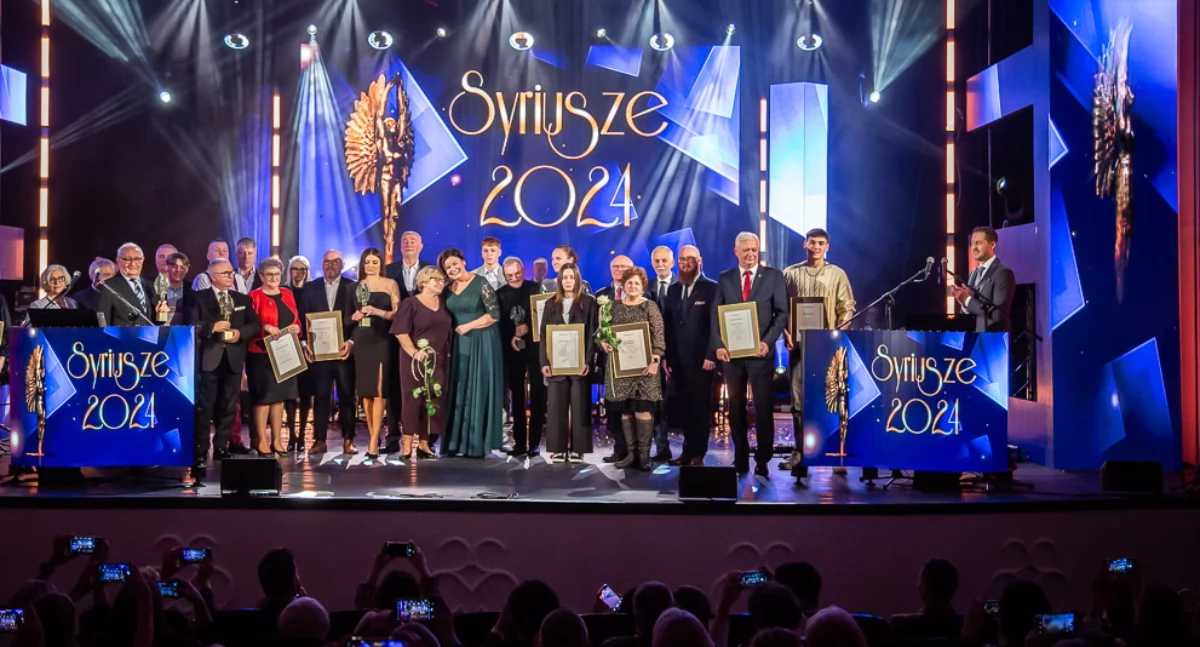W sobotni wieczór odbyła się gala wręczenia Syriuszów (Fot. Regionalne Centrum Kultury w Pile)