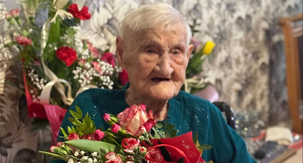 Felicja Machowin skończyła 104 lata (Fot. UM Wieleń)
