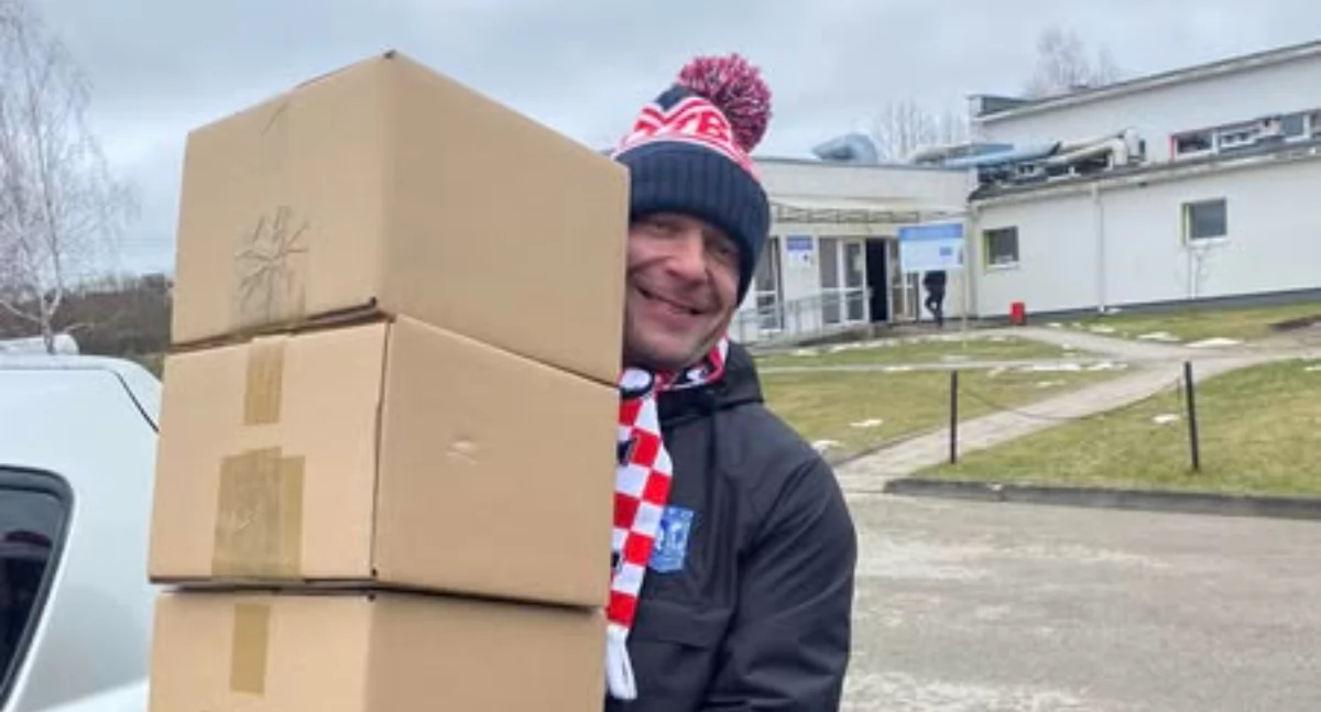 Była to już 19 odsłona akcji Pilska paczka na Kresy (Fot. FB Stowarzyszenie Pilscy Patrioci)