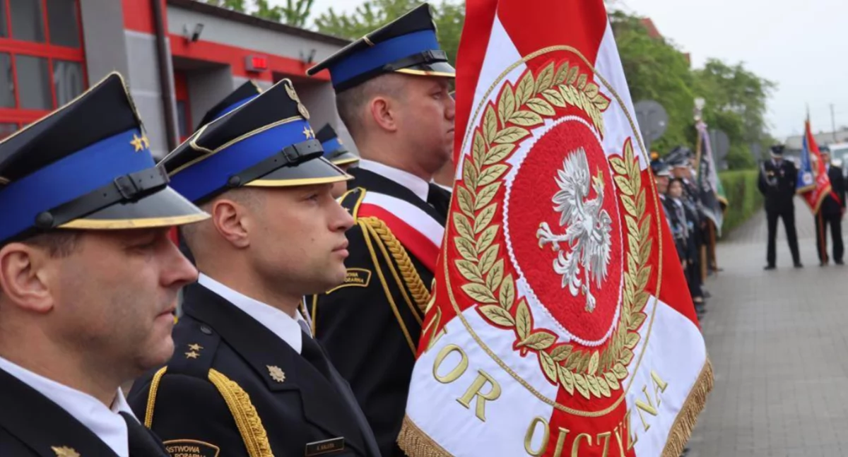 Powiatowe obchody Dnia Strażaka w Złotowie (Fot. KPP Złotów)
