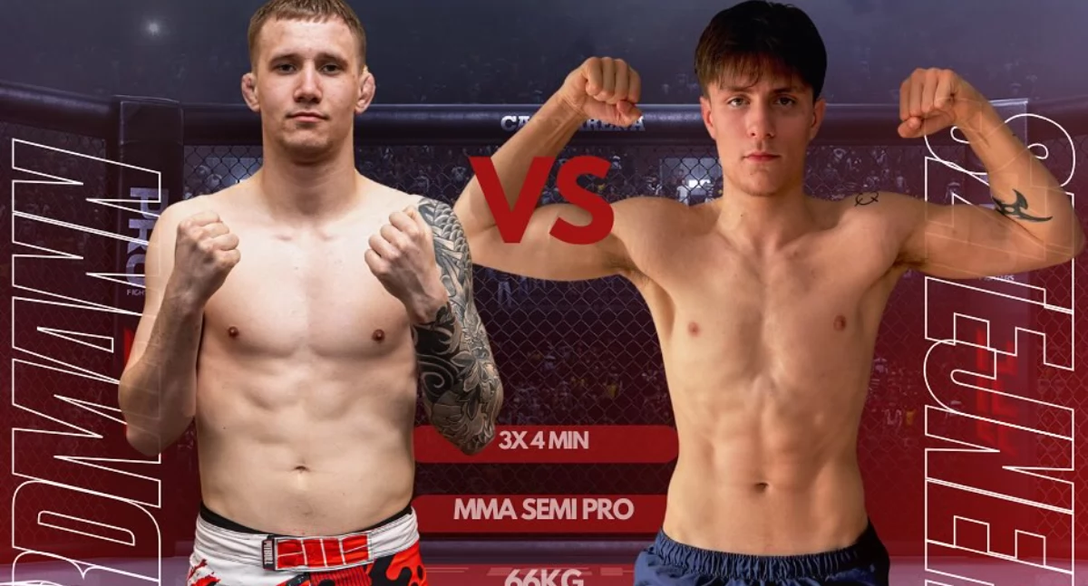 Patryk Erdmann przed galą APEX FC w Pile