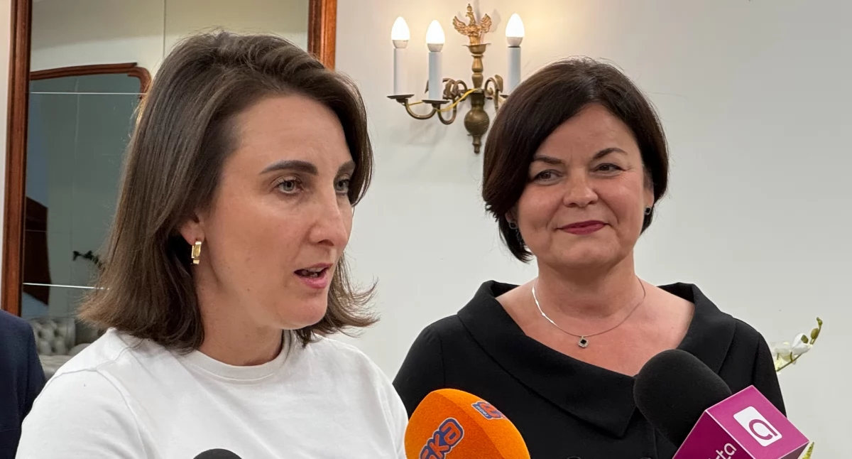Monika Łukomska i Beata Dudzińska fot. PiłaOnline (archiwum)