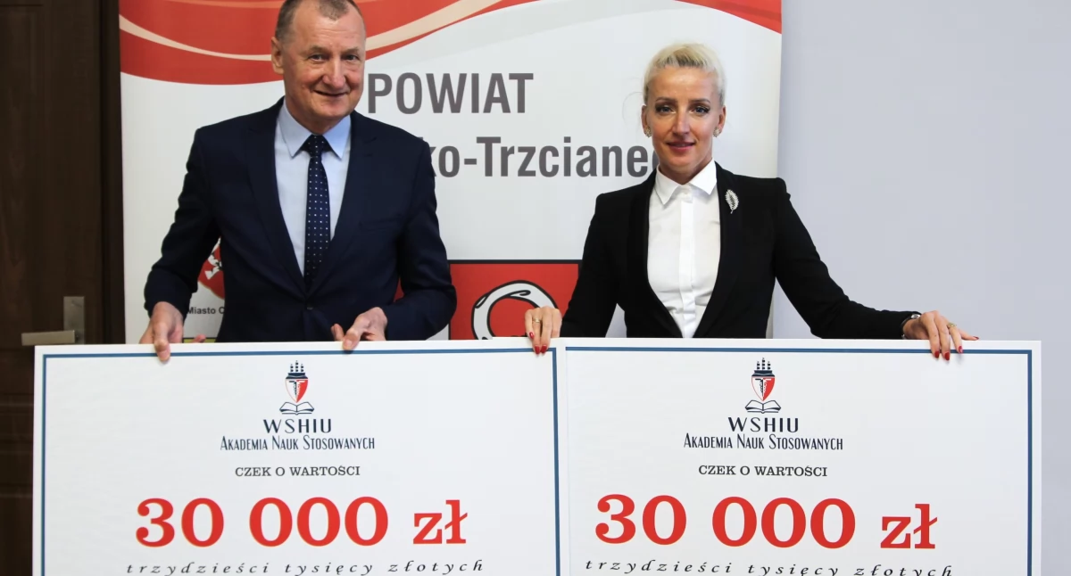 Do zdobycia są dwa stypendia po 30 tys. złotych każde (Starostwo Powiatowe w Czarnkowie)