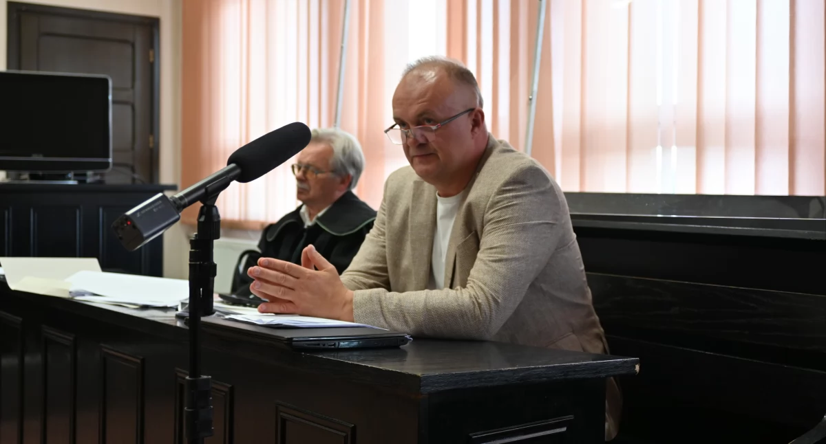 Proces byłego starosty toczy się przed Sądem Rejonowym w Pile (Fot. Agnieszka Świderska)