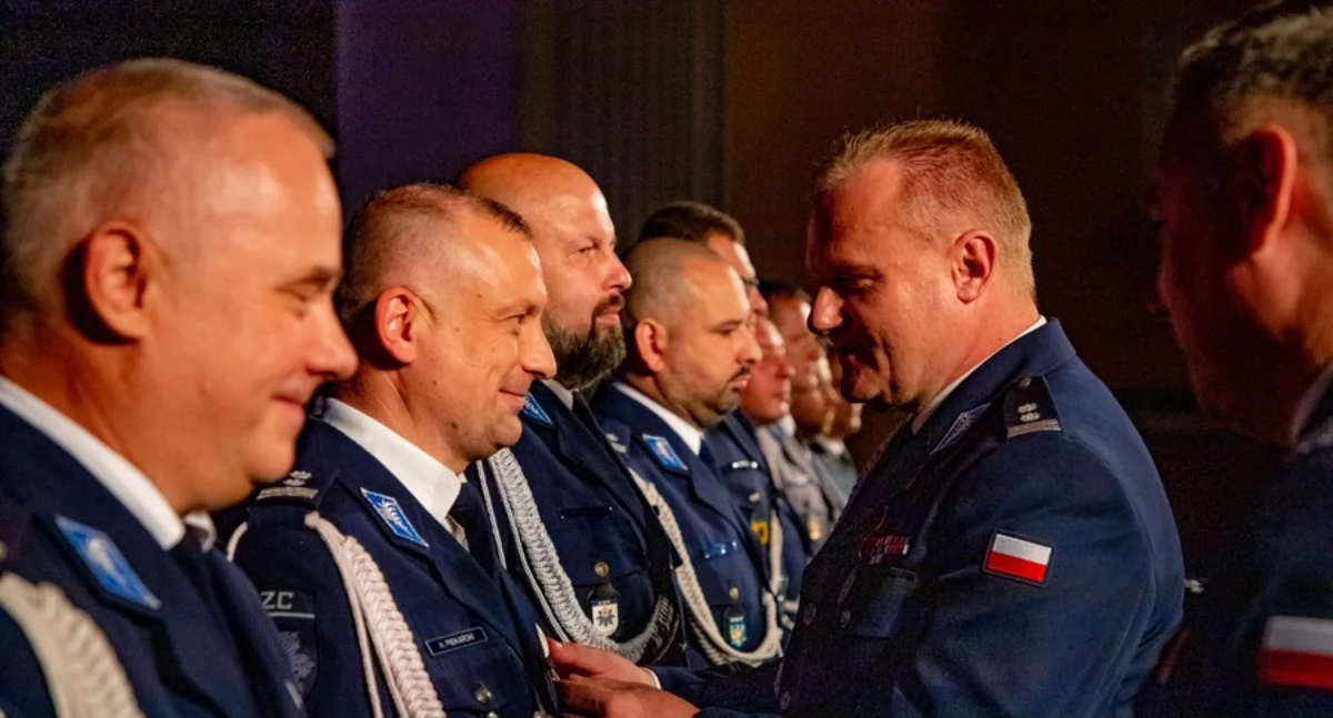 Uroczyste obchody Święta Policji w Szkole Policji w Pile (Fot. Szkoła Policji w Pile)