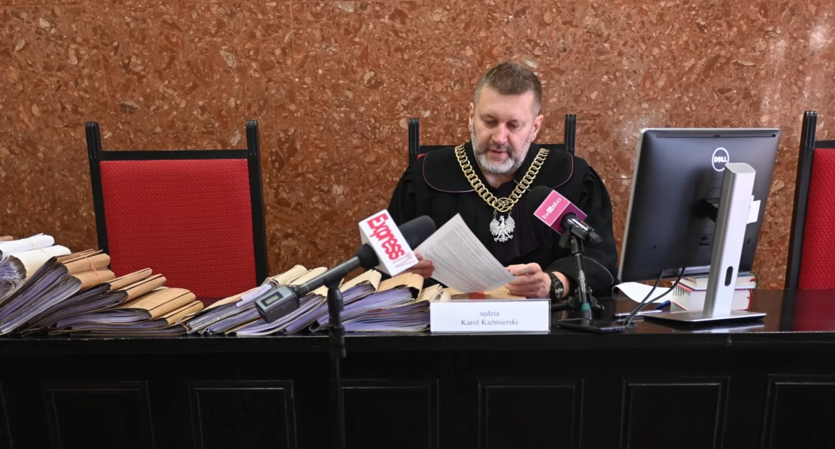 Finał procesu byłego starosty Eligiusza Komarowskiego. W momencie ogłaszania wyroku na sali sądowej nie było oskarżonego