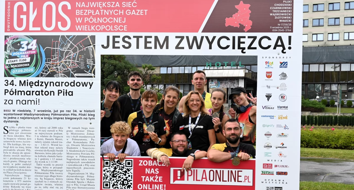 34. Międzynarodowy Półmaraton Piła (Fot. Agnieszka Świderska)