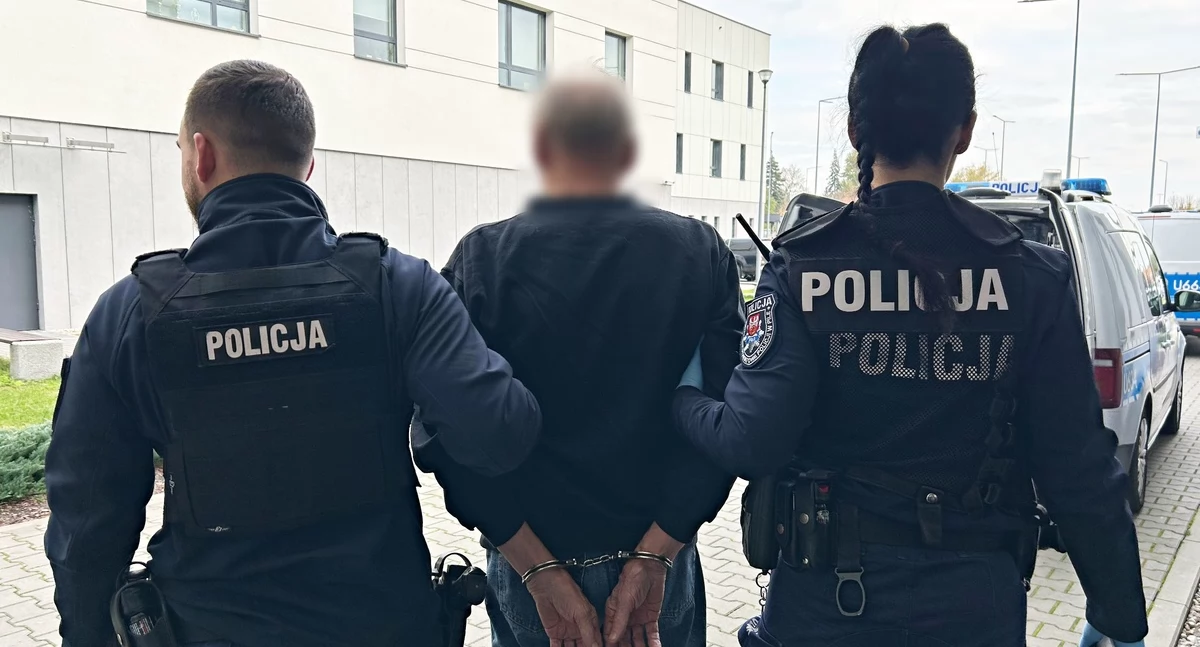 72-latek podejrzany o usiłowanie zabójstwa najbliższe trzy miesiące spędzi w areszcie (Fot. KPP Piła)