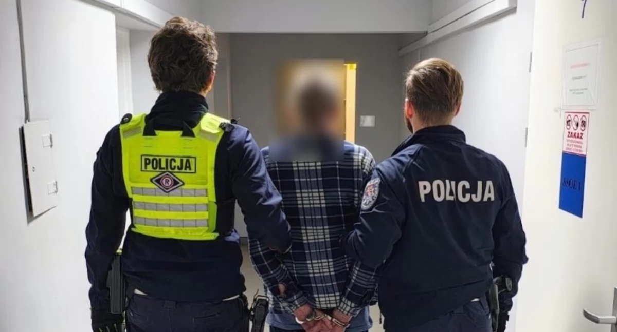 62-latek odpowie nie tylko za jazdę po pijanemu (Fot. KPP Czarnków)