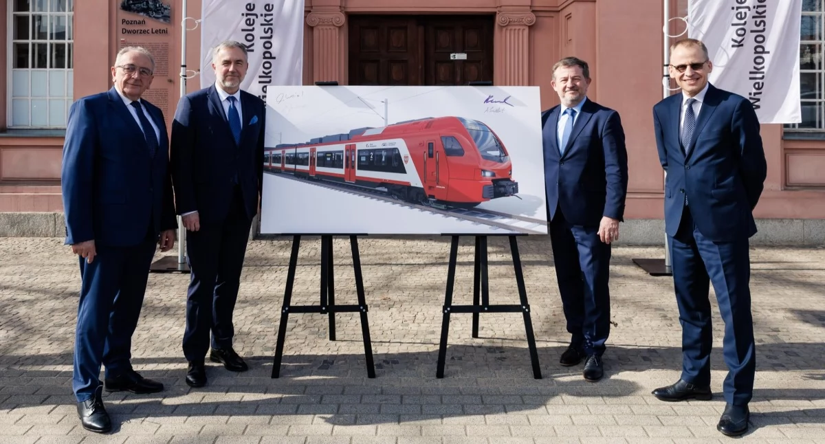 Nowe pociągi będą docierać między innymi do Piły i do Krzyża (Fot. UMWW)