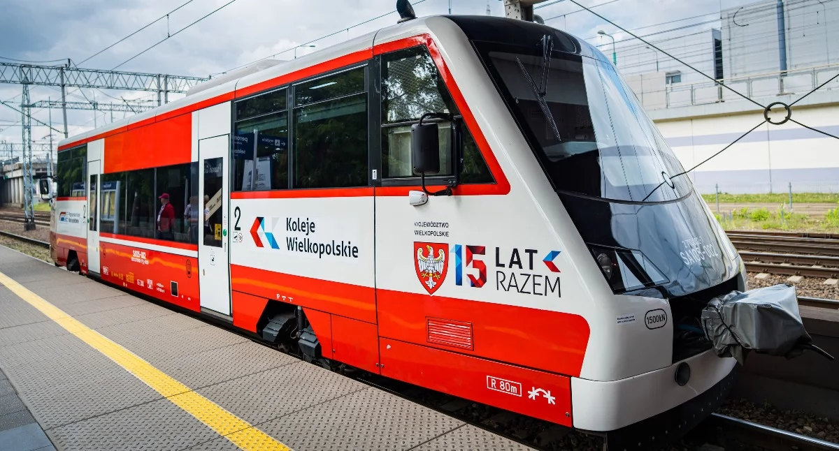 Koleje Wielkopolskie świętują w tym roku swoje 15-lecie (Fot. Koleje Wielkopolskie)