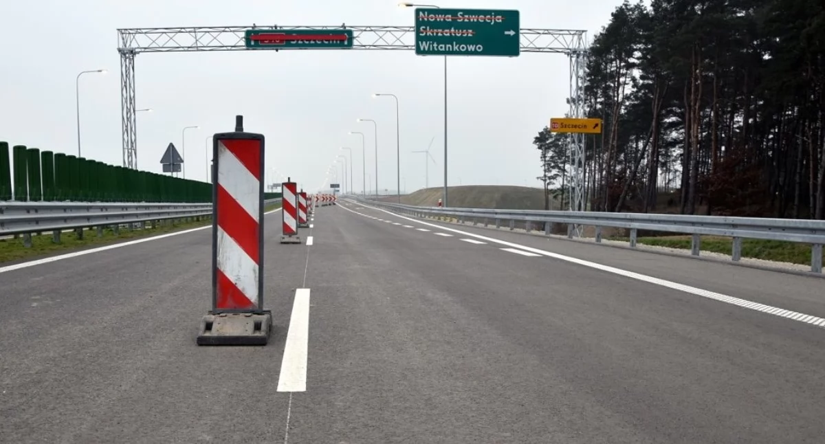 W grudniu 2020 roku oddano do użytku obwodnicę Wałcza kończącą się za Witankowem. Odcinek do Piły wciąż pozostaje na papierze (Fot. Agnieszka Świderska)