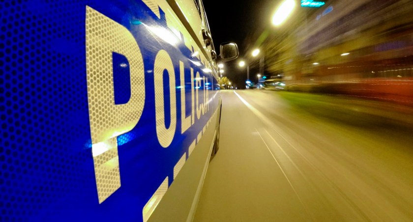 Fot. policja/Dopiero policyjna interwencja ostudziła 35-latka