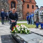 Prezydent Andrzej Duda na uroczystości w Zakrzewie (fot. Marek Borawski /KPRP)