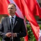 Prezydent Andrzej Duda na uroczystości w Zakrzewie (fot. Marek Borawski /KPRP)