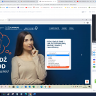 zrzut-ekranu-ze-Spotkania-online-z-rodziacami-uczniow-na-zdjeciu-Iwona-Damiecka-i-Karol...
