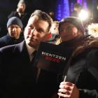 Sławomir Mentzen na spotkaniu w Parku na Wyspie w Pile (fot. FB/Sławomir Mentzen)