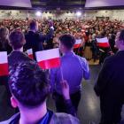 Karol Nawrocki na spotkaniu w Młodzieżowym Domu Kultury w Pile (fot. FB/Nawrocki 2025)