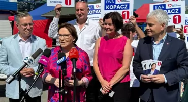 Ewa Kopacz w Pile z apelem do młodych: „Nie pozwólcie, by ktoś zdecydował za Was w jakiej Europie będziecie żyli”