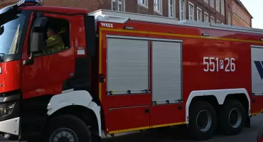 Strażacy interweniowali w centrum Piły
