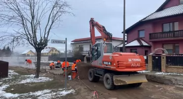 Trwa przebudowa ulic w Rosku