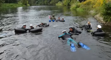 Na dętce przez Gwdę. W sobotę w Pile XVII Dętkospływ