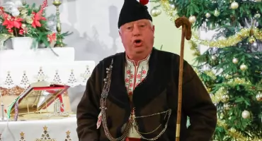 Międzynarodowe Spotkania Kolędników–Dudziarzy. Przystanek w Dzierżążnie Wielkim.