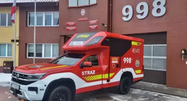Strażacki Amarok do zadań specjalnych. Jedyny taki w Wielkopolsce
