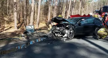 Śmiertelny wypadek w Tarnówku. Zginął 19-latek 